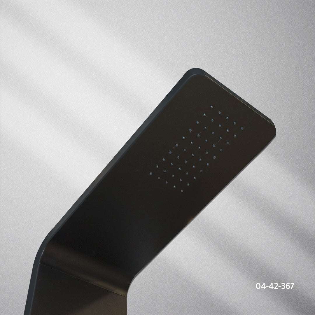 دش مخفي استيل أسود FLAGON MT-5673/BK - تصميم عصري فاخر