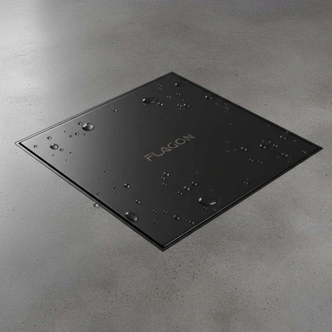 صفاية استيل أسود Flagon NB2 - 15×15 سم