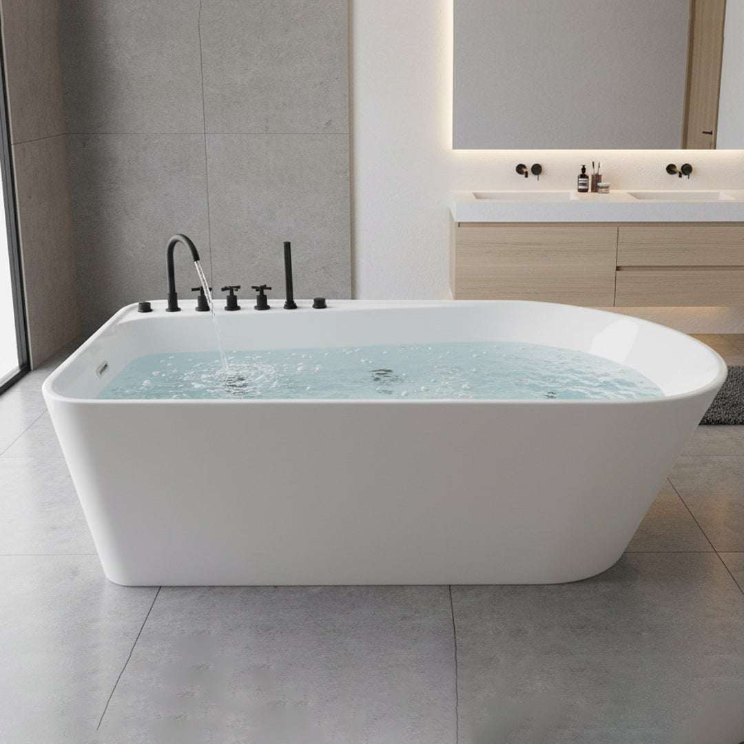 جاكوزى ابيض  FLAGON/ZS-8711/800*1700*650