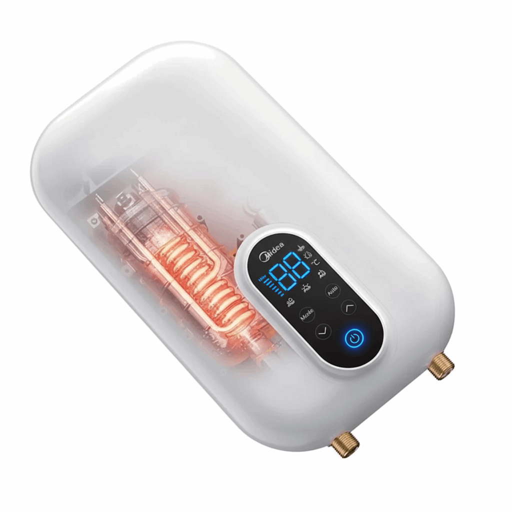 سخان مياة فوري مديا ابيض MW485