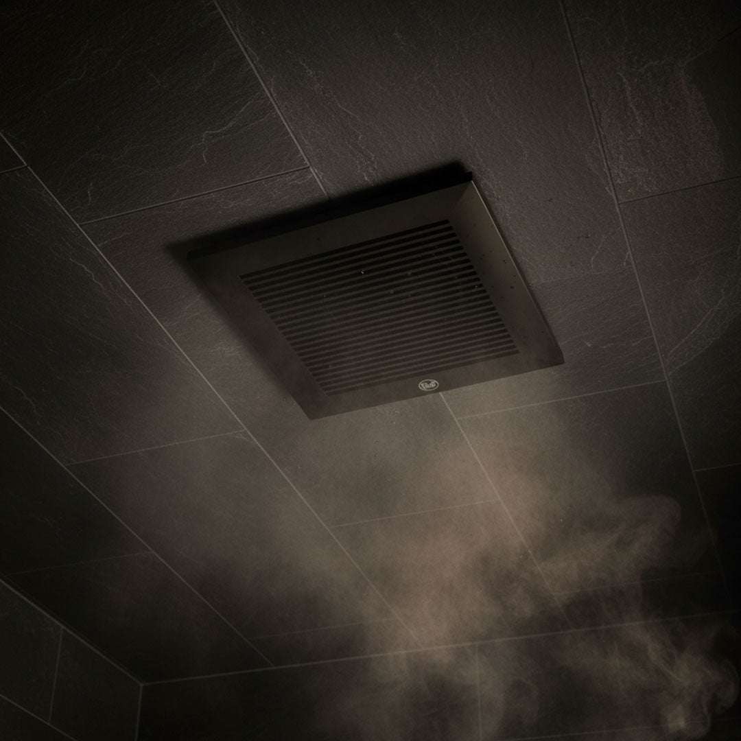 مروحة شفط سقف HieP APT30 - 25×25 سم - أسود - تهوية قوية وهادئة