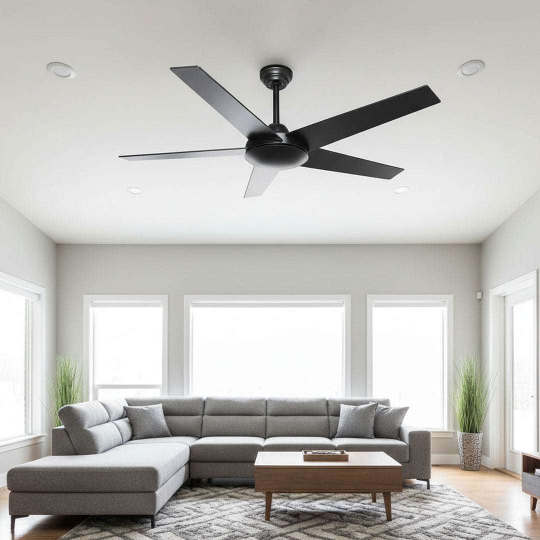 مروحة سقف سوداء HieP FSD2855 - 30 وات