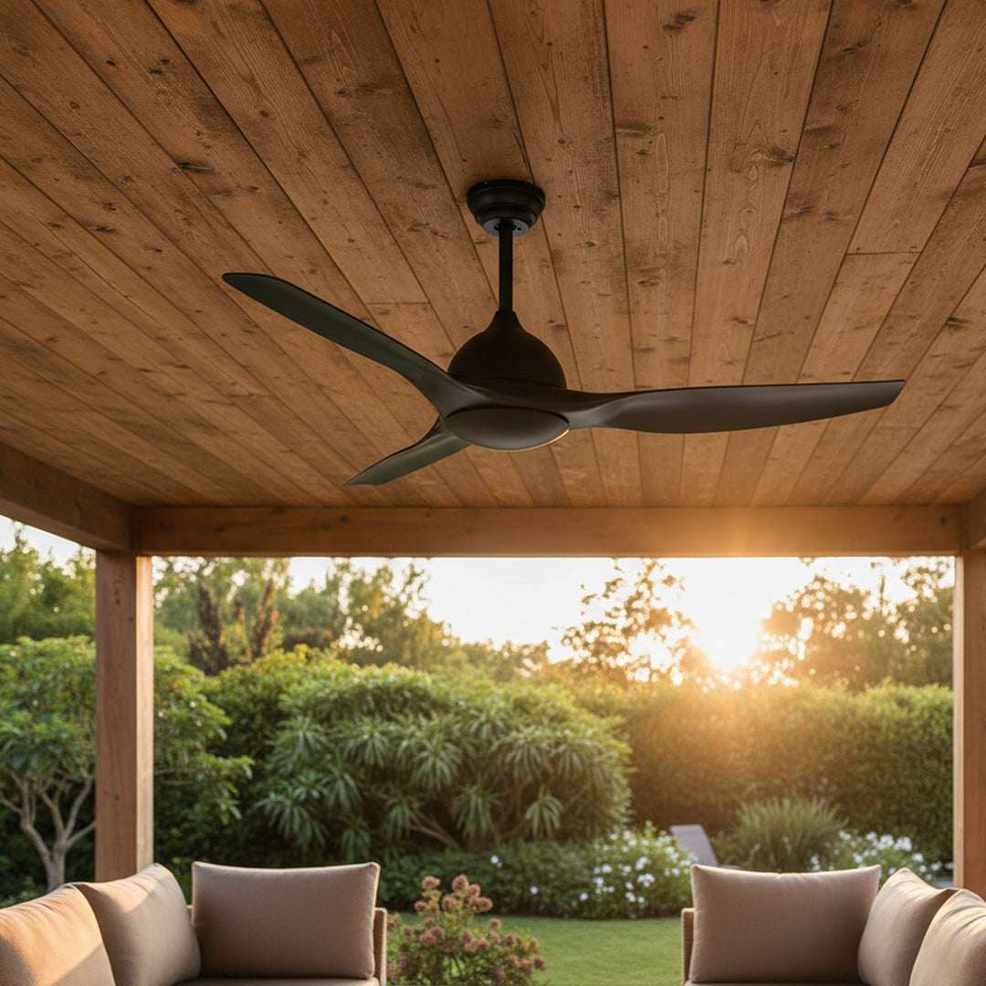 مروحة سقف سوداء HieP FSD2370A - 40 وات