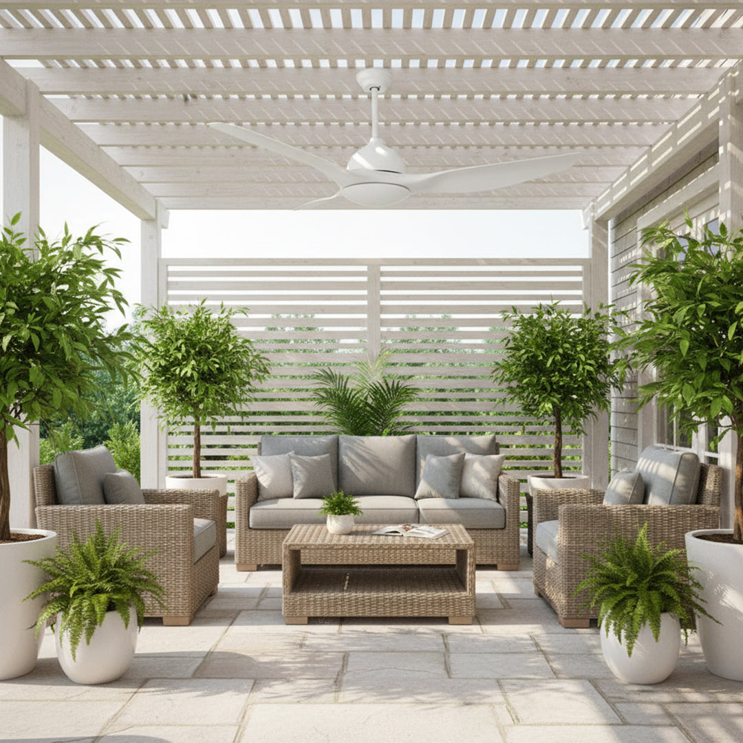 مروحة سقف بيضاء HieP FSD2370A - 40 وات