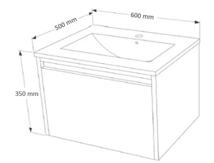 BOQATI/SR-1527-60/60CM Marble Porcelain Washbasin