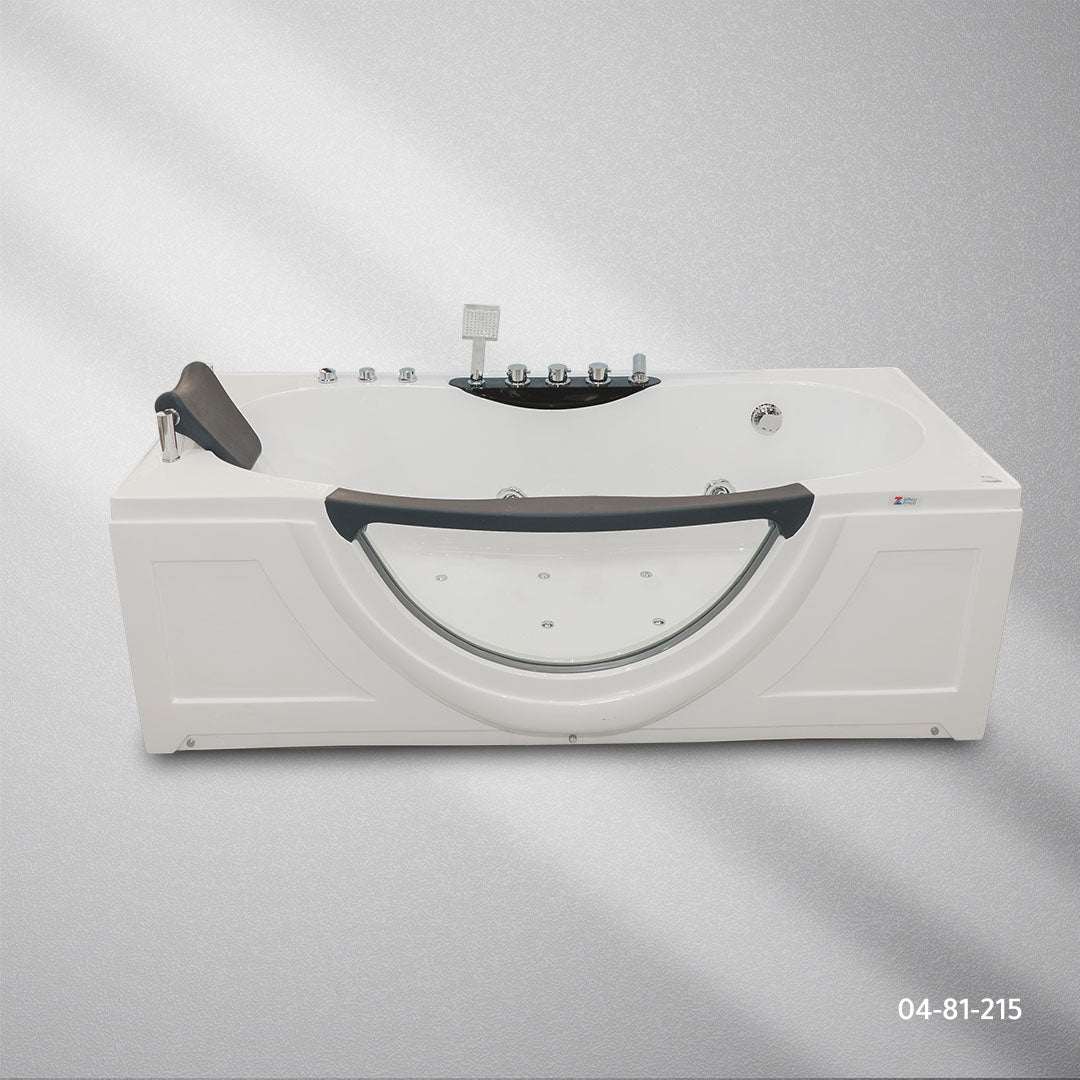 جاكوزي أبيض مستطيل ZINCO/FLAGON ZS-8578 - 850×1800×650 مم