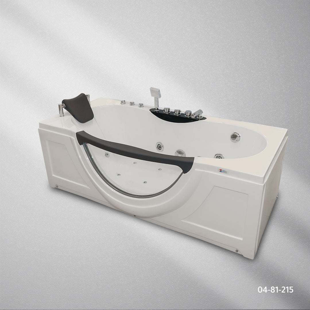 جاكوزي أبيض مستطيل ZINCO/FLAGON ZS-8578 - 850×1800×650 مم