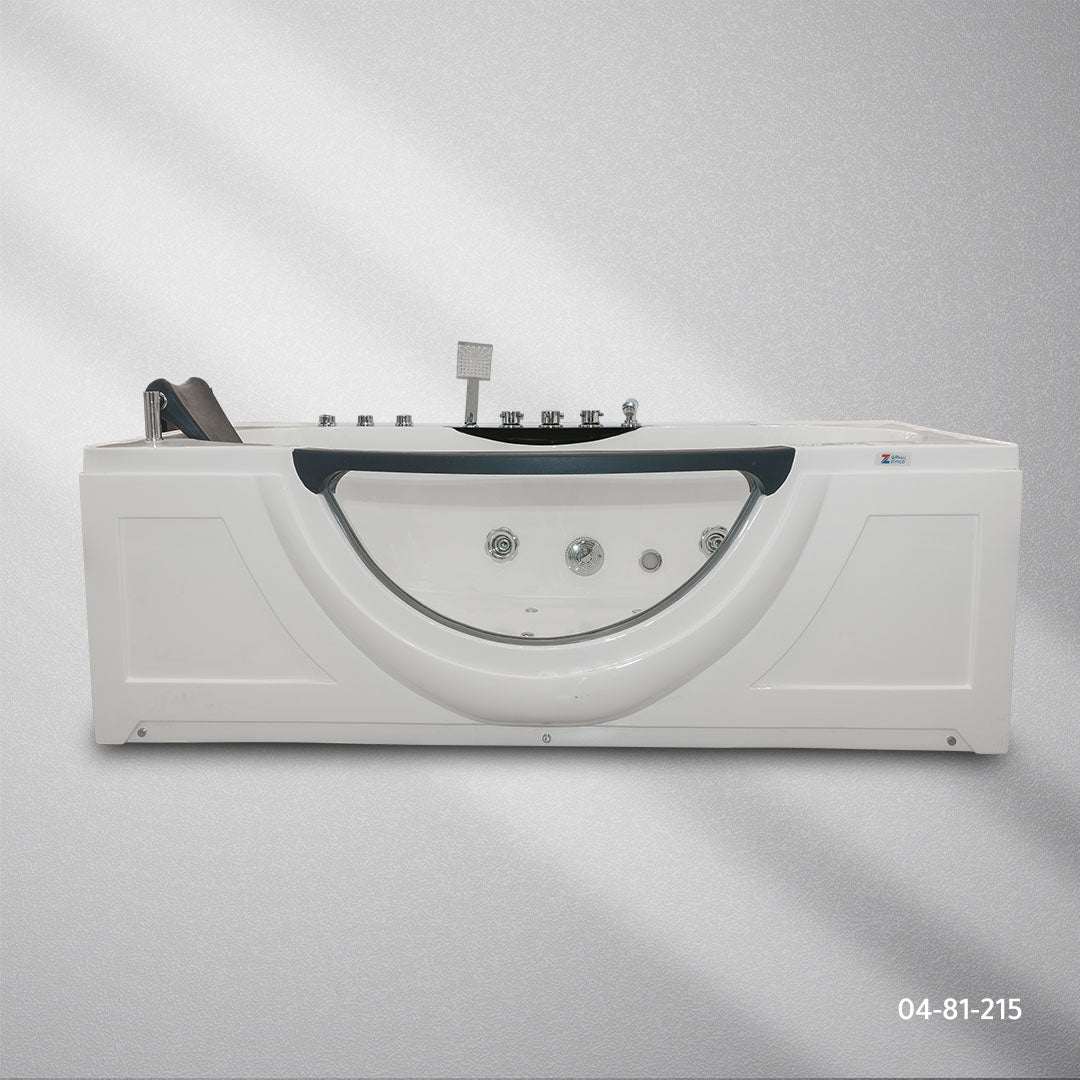 جاكوزي أبيض مستطيل ZINCO/FLAGON ZS-8578 - 850×1800×650 مم
