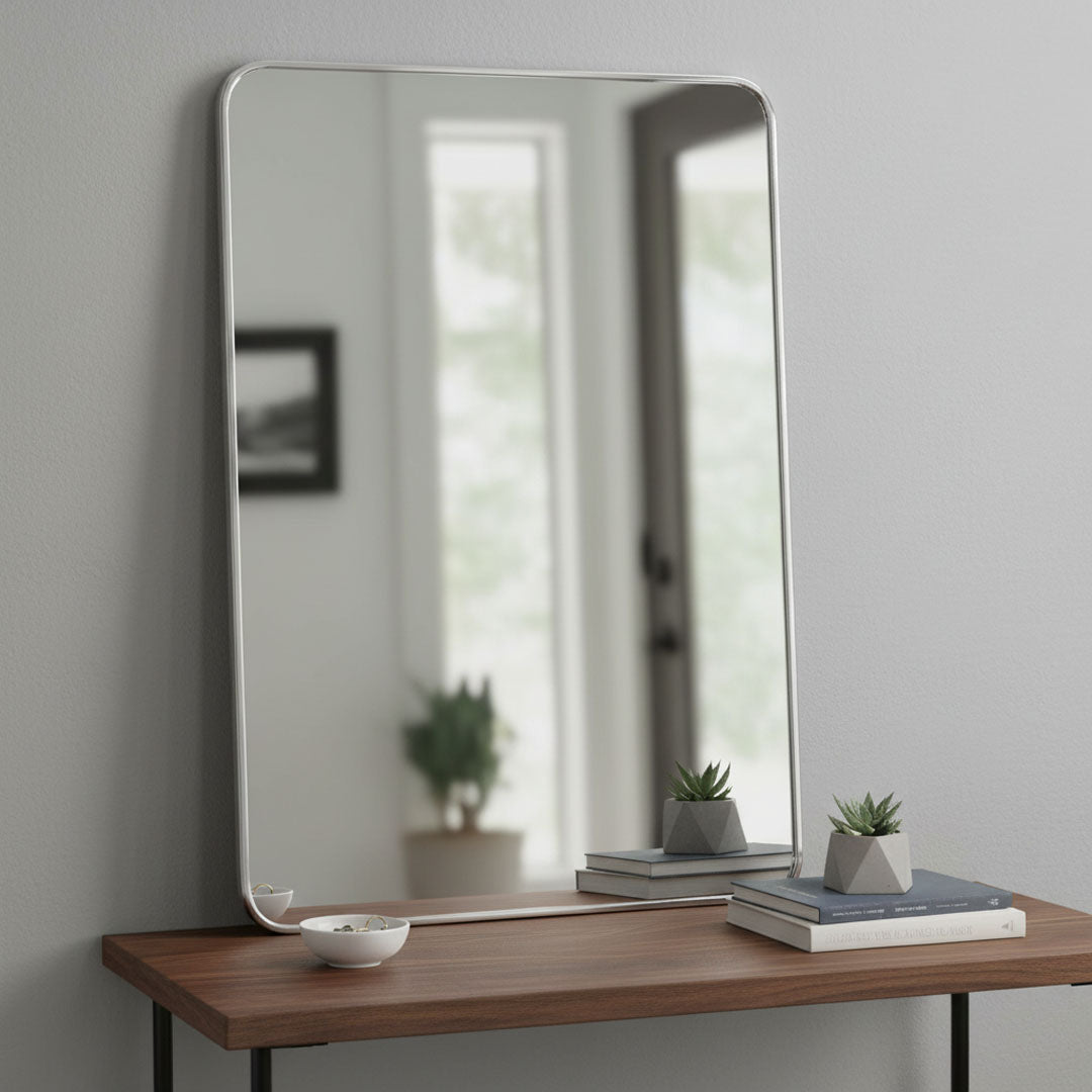 مرآة حمام ZINCO سلفر موديل KR001 - 60×80 سم