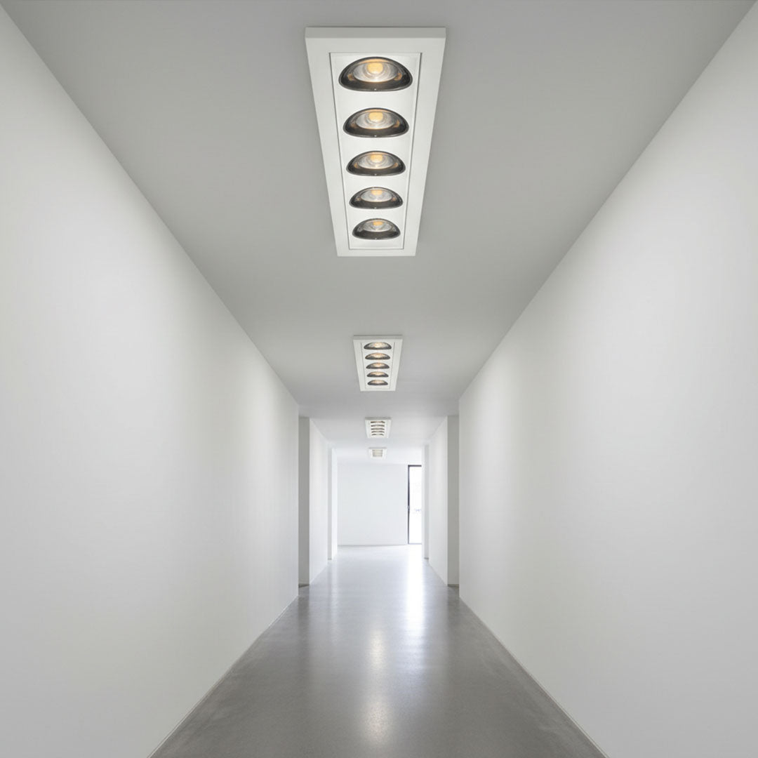 كشاف مجري ZINCO SL-GL005 بقدرة 12 وات - أبيض وأسود