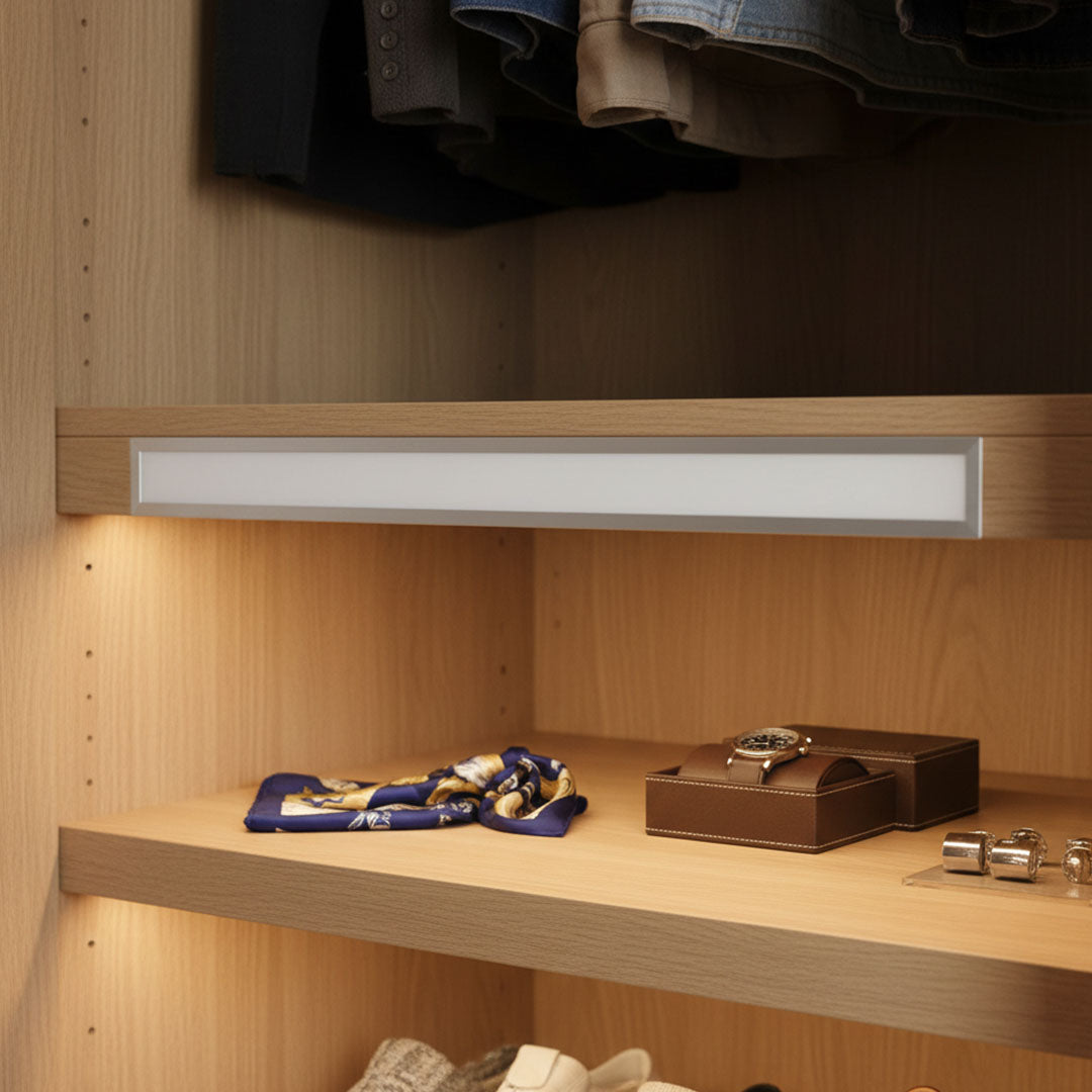 قناة ألومنيوم للإضاءة المخفية ZINCO XT-749 فضي مقاس 35×20 مم