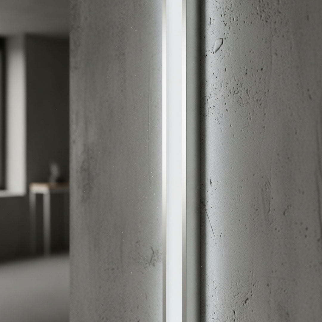 قناة ألومنيوم للإضاءة المخفية ZINCO XT-749 فضي مقاس 35×20 مم