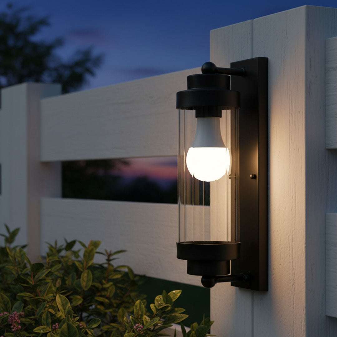 فانوس جداري ZINSA MW27 مقاس صغير - تصميم عصري للإضاءة الخارجية