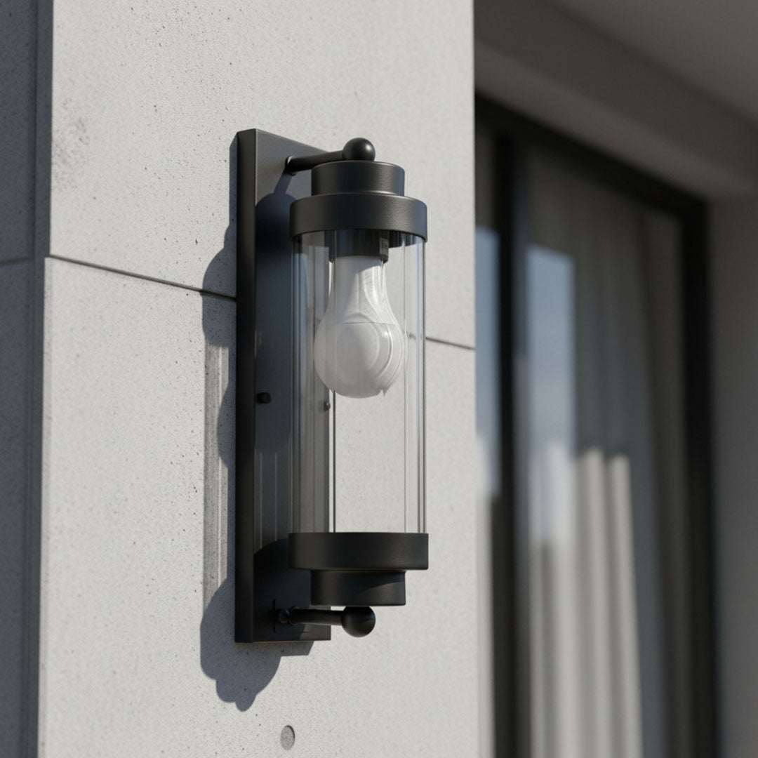 فانوس جداري ZINSA MW27 مقاس صغير - تصميم عصري للإضاءة الخارجية