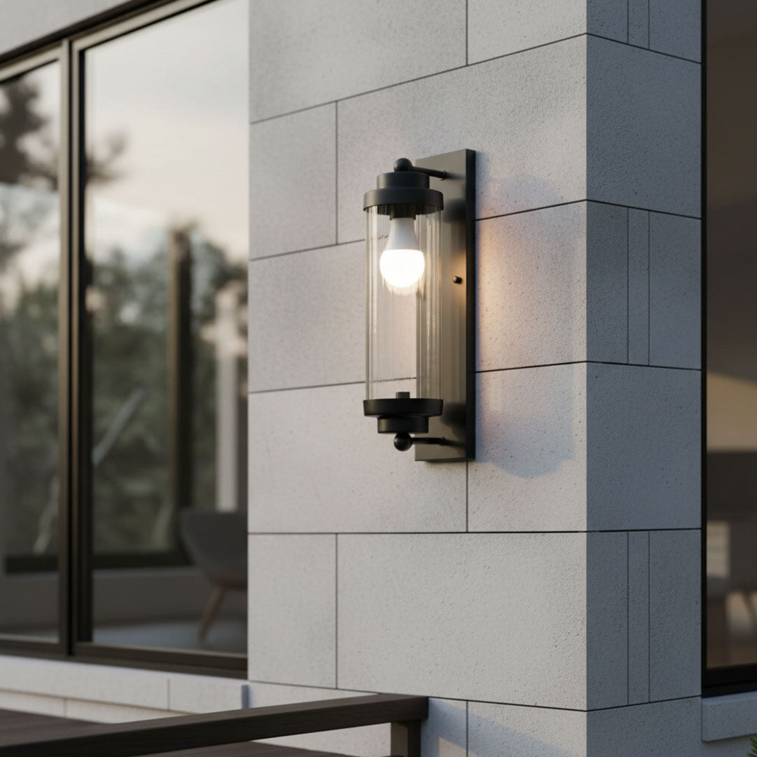 فانوس جداري ZINSA MW27 مقاس متوسط - تصميم عصري للإضاءة الخارجية