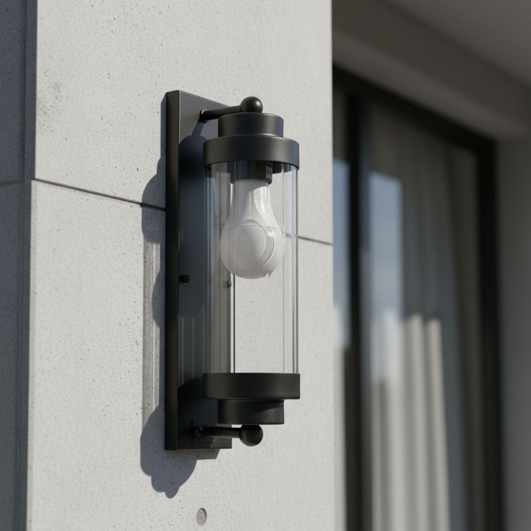 فانوس جداري ZINSA MW27 مقاس صغير - تصميم عصري للإضاءة الخارجية