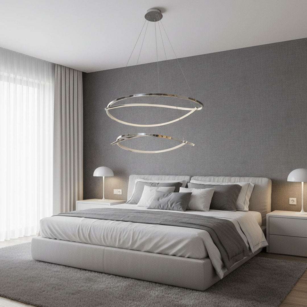 ثريا ليد معلقة زينسا 95 وات - إضاءة فاخرة D800+600 موديل 7837