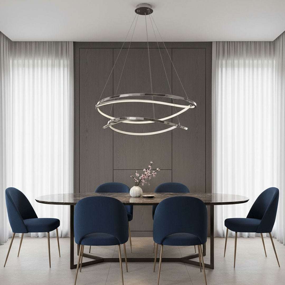 ثريا ليد معلقة زينسا 95 وات - إضاءة فاخرة D800+600 موديل 7837