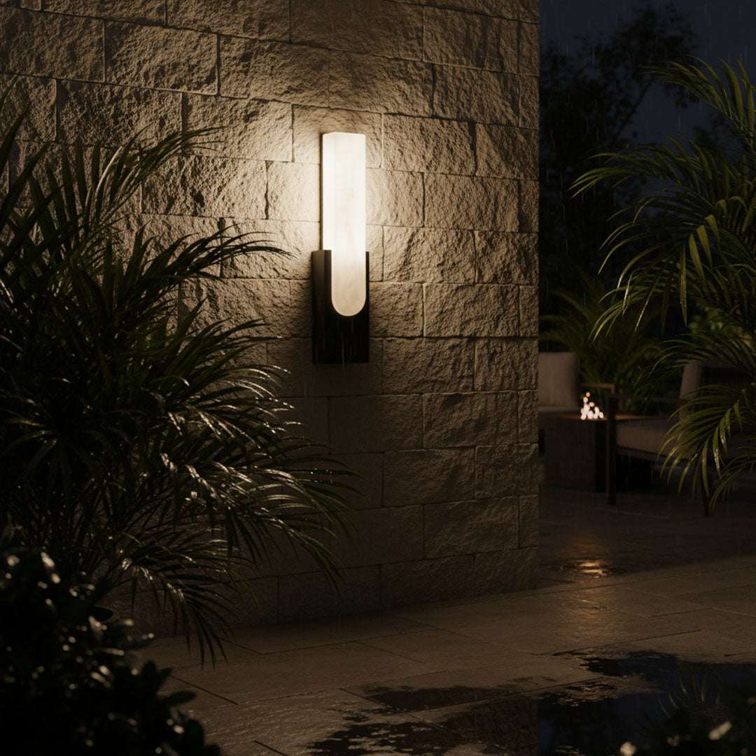 أبليك LED جداري أسود ZINSA 3172/40 - 12W إضاءة قوية