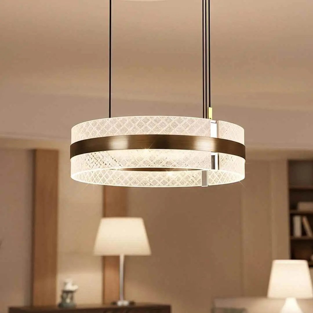 ثريا LED اكريلك ZINSA إضاءة عصرية فاخرة للمنزل والصالات