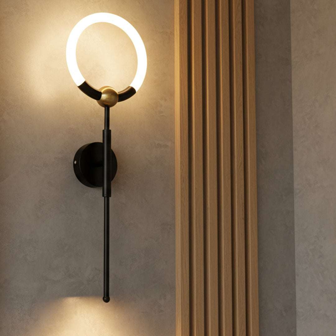 أبليك جداري LED ZINSA أسود 18 وات - موديل 2549