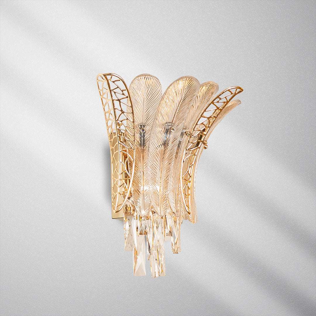 أبليك كريستال جداري ZINSA 6896/W - 2 لمبة E14 (تباع منفصلة)