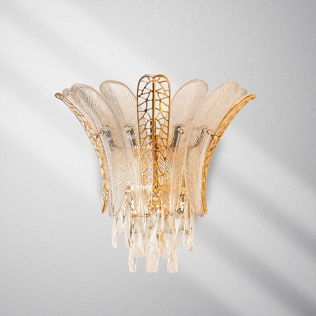 أبليك كريستال جداري ZINSA 6896/W - 2 لمبة E14 (تباع منفصلة)