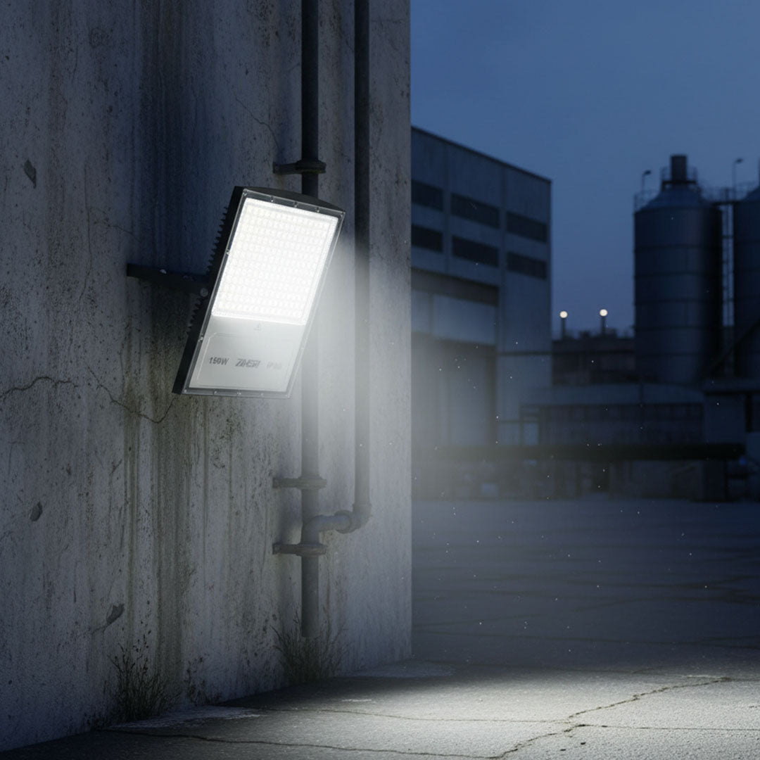 كشاف خارجي متحرك كهربائي شمسي ZINSA/FL316/150W/4500K