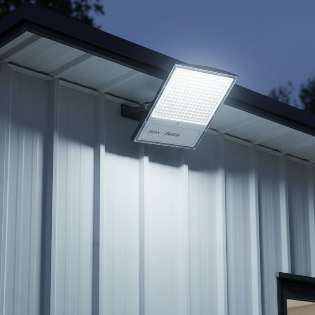 كشاف خارجي متحرك كهربائي ابيض ZINSA/FL316/300W/6500K