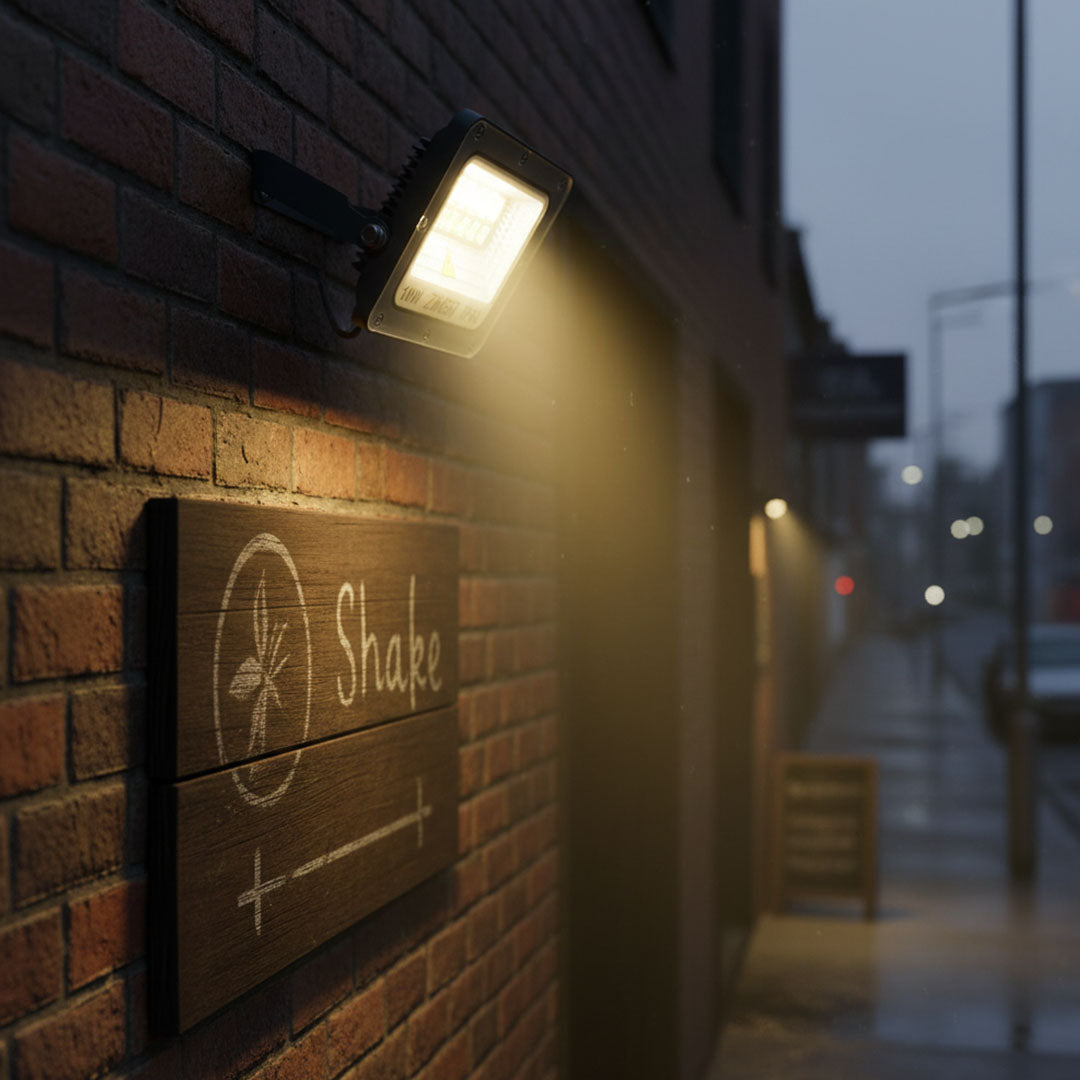 كشاف خارجي متحرك كهربائي اصفر ZINSA/FL319/10W/3000K