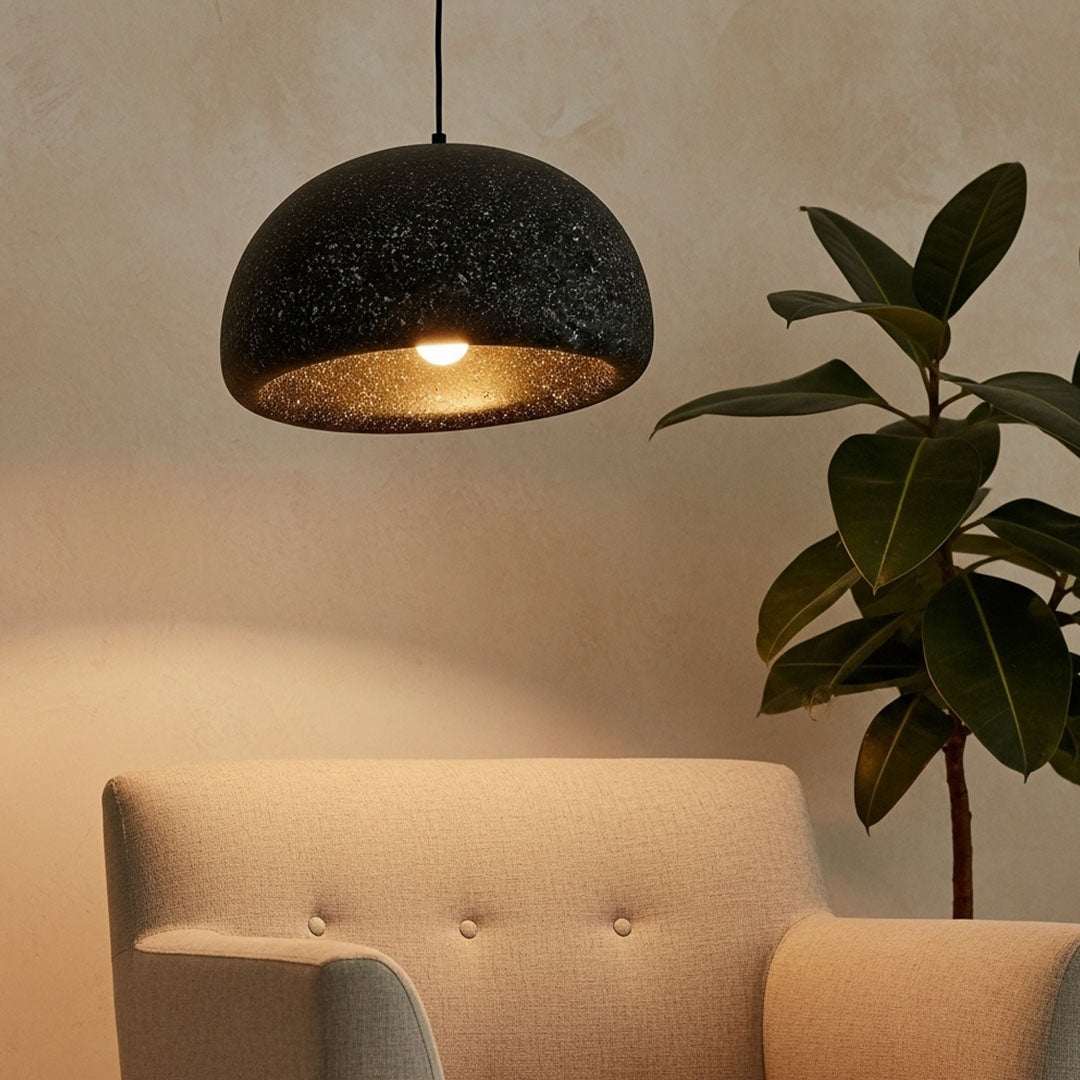 ثريا علاقي ZINSA/MXJS001/BK/E27/700MM - 70 سم - أسود