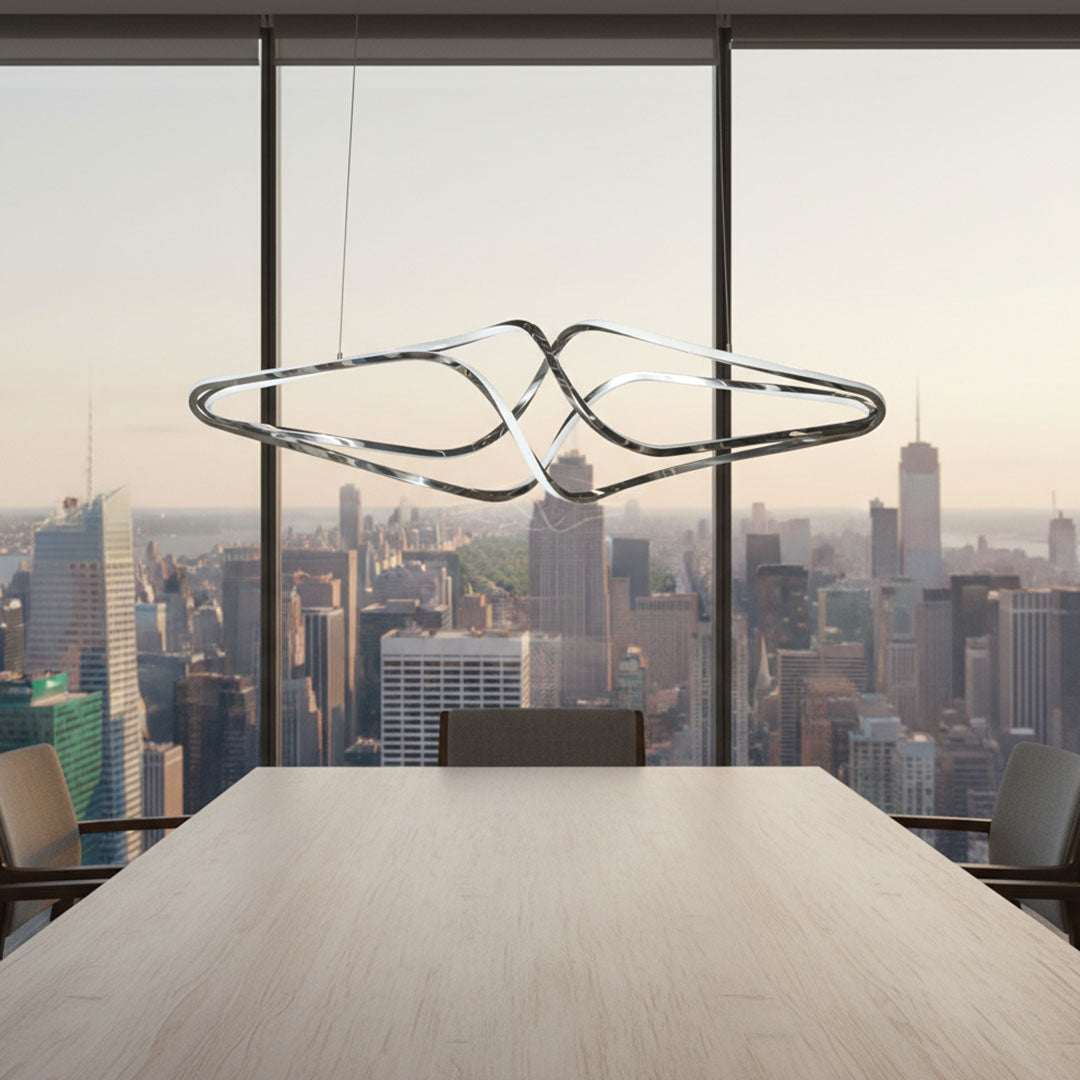 ثريا ليد معلقة زينسا 160 وات - إضاءة قوية للصالات والمجالس L1200 موديل 7890