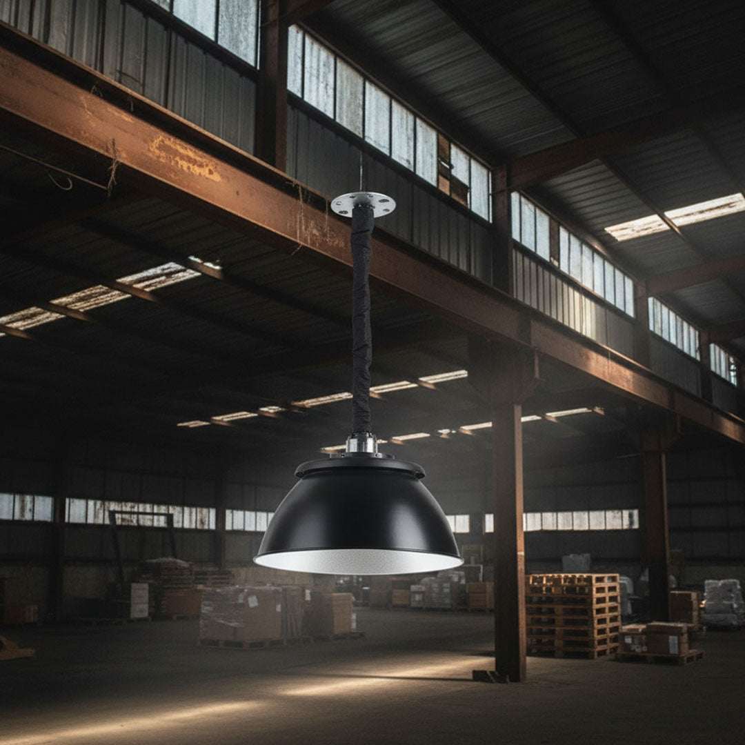 كشاف هناجر بدون عاكس ابيض كهربائي ZINSA/UFO319/150W/6500K