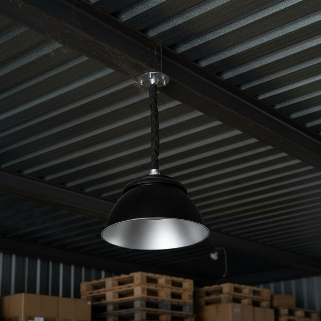 كشاف هناجر بدون عاكس ابيض كهربائي ZINSA/UFO319/150W/6500K