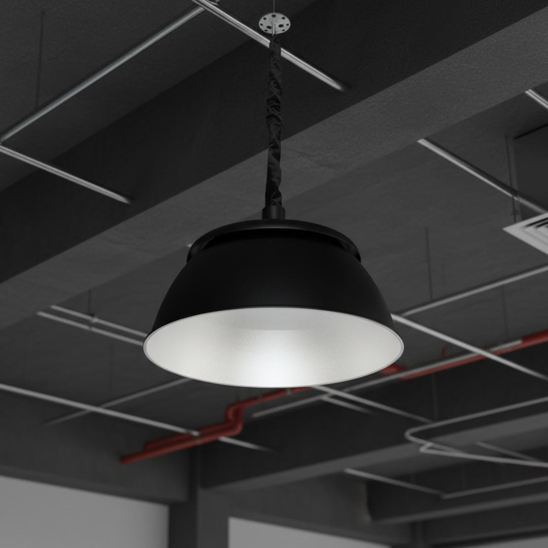 كشاف هناجر بدون عاكس ابيض كهربائي ZINSA/UFO319/200W/6500K