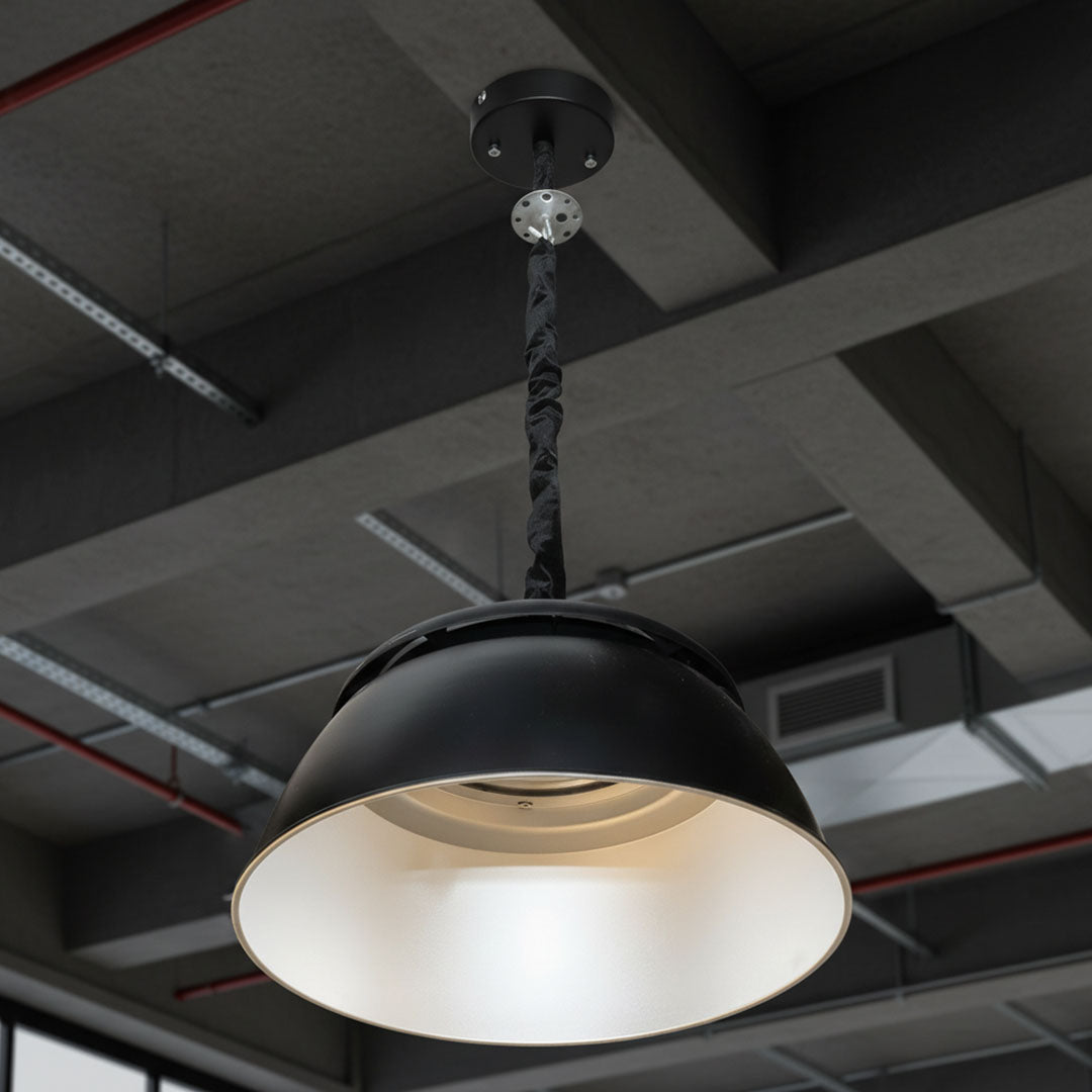 كشاف هناجر بدون عاكس ابيض كهربائي ZINSA/UFO319/200W/6500K