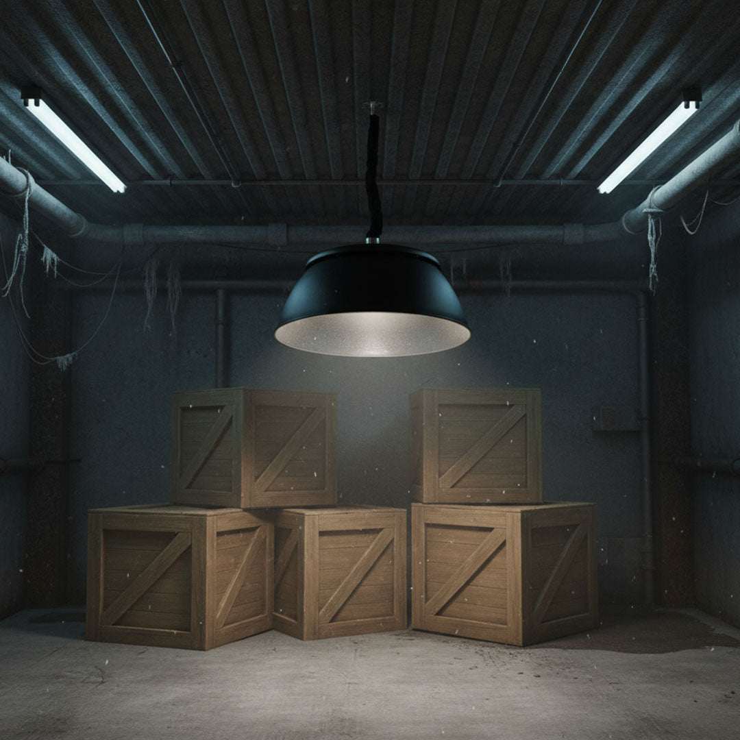 كشاف هناجر بدون عاكس ابيض كهربائي ZINSA/UFO319/300W/6500K