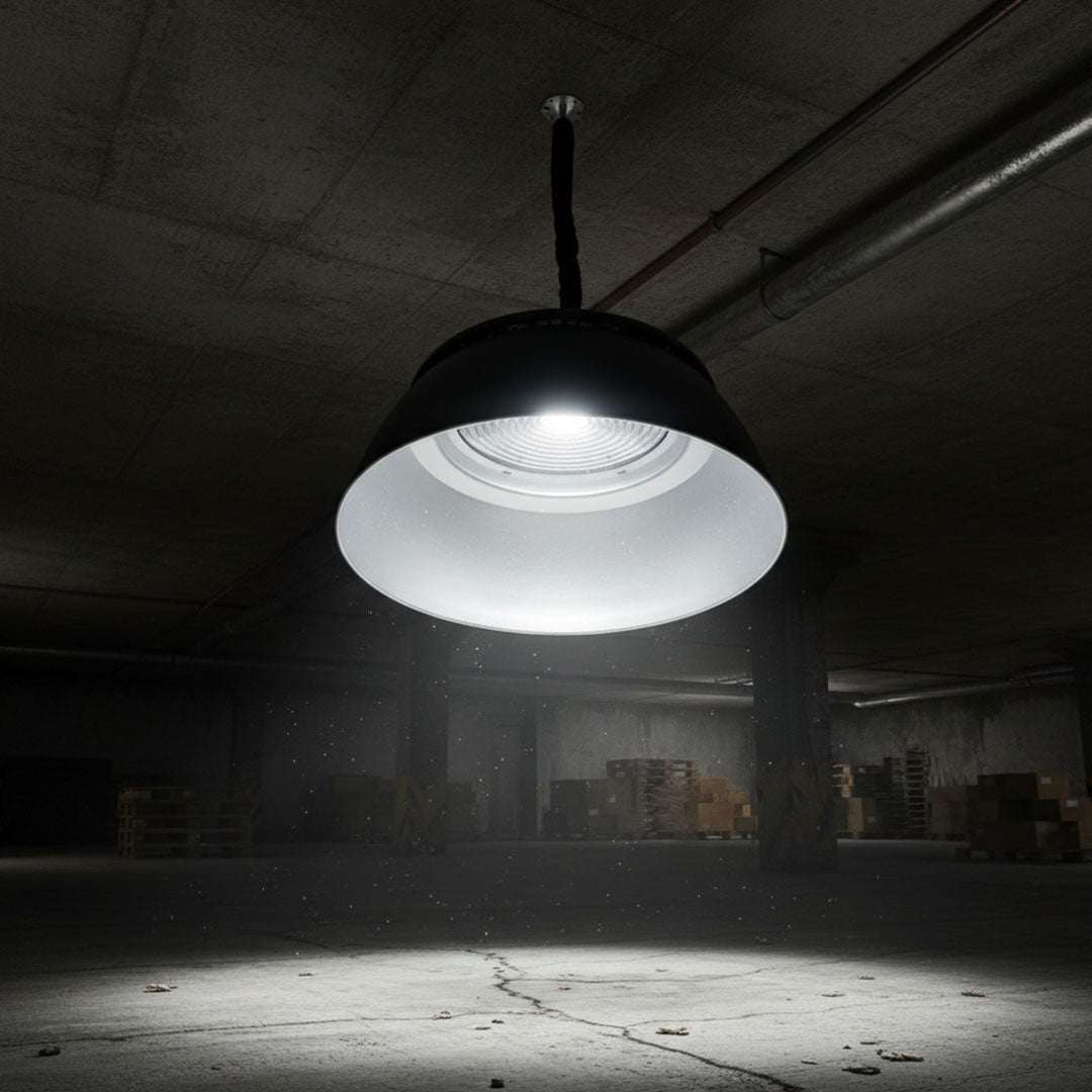 كشاف هناجر بدون عاكس ابيض كهربائي ZINSA/UFO319/300W/6500K