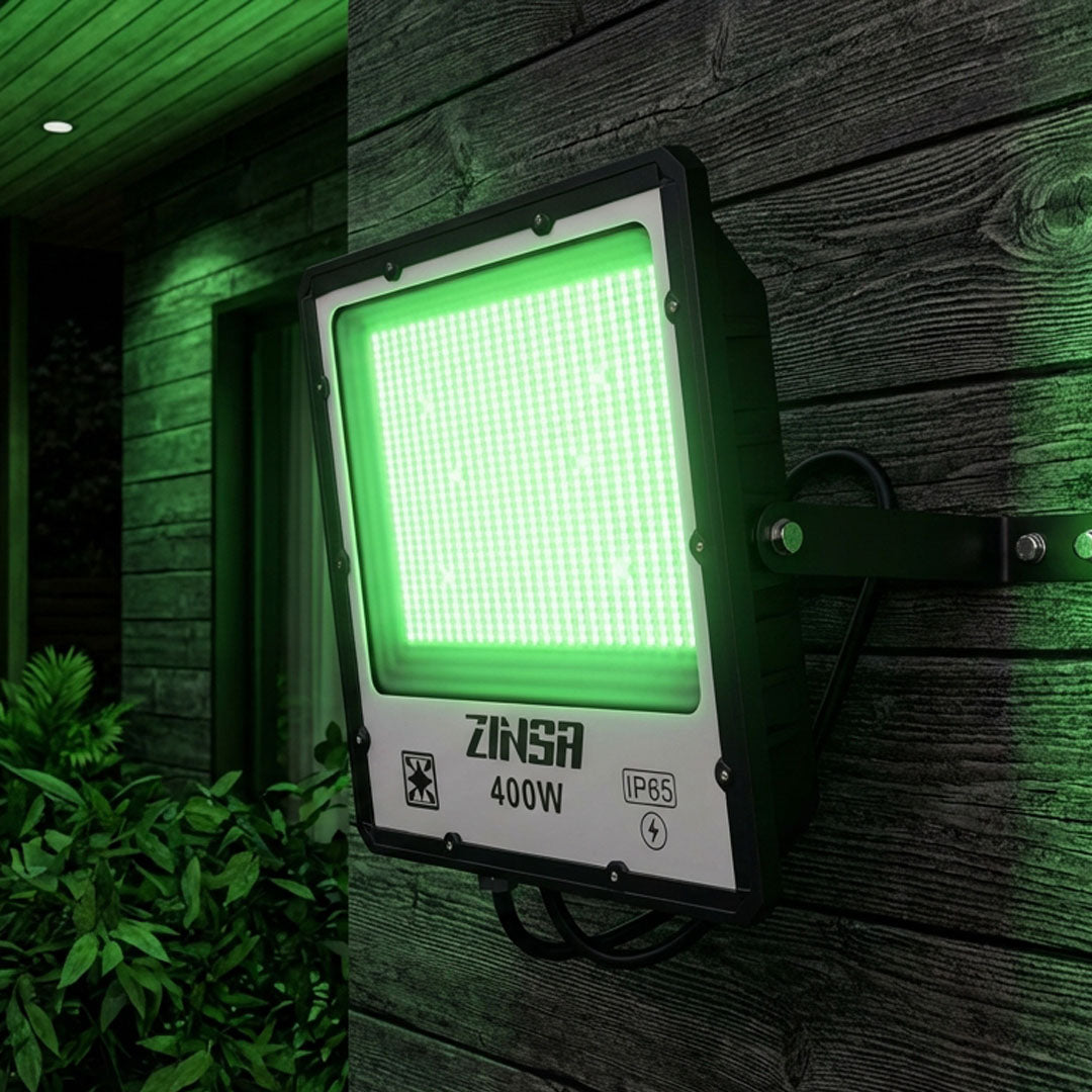 كشاف خارجي ZINCO LED متحرك أخضر موديل SL-XWN - 400W