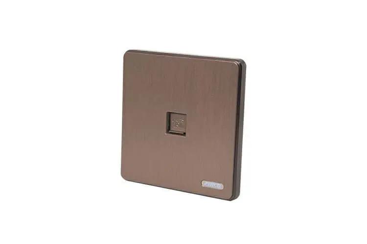 فيش تليفون بني ZINCO - Zinco