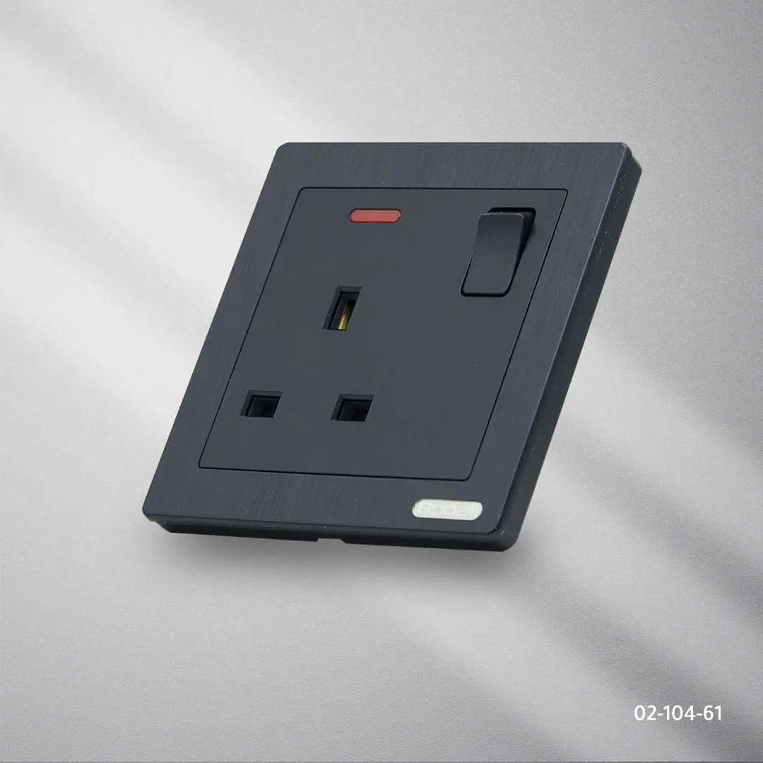 فيش بمفتاح اسود  BOQATI A13 - Zinco