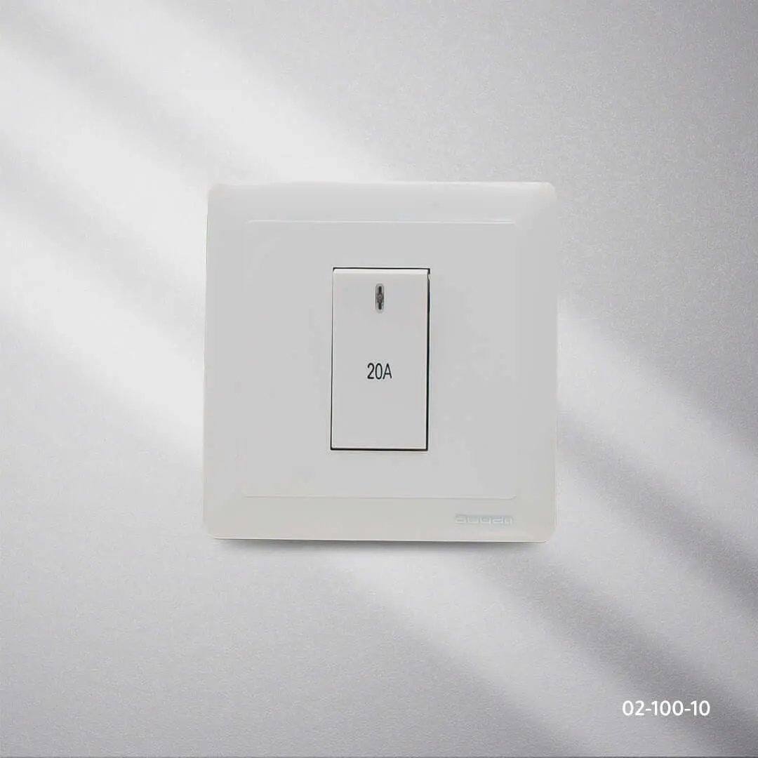 مفتاح سخان ابيض بوقاتي BOQATI A20 - Zinco