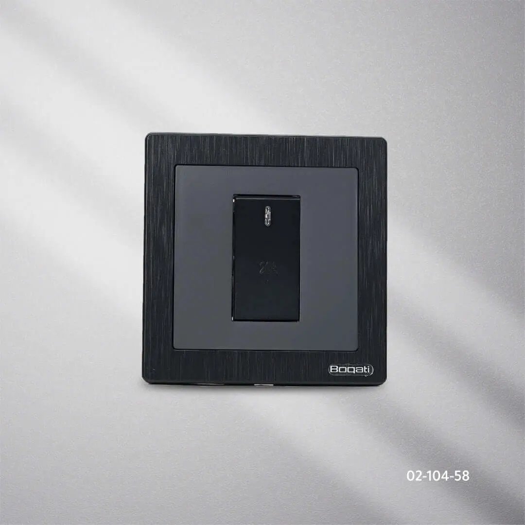 مفتاح سخان اسود  BOQATI A20 - Zinco