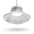 Hanger LED floodlight, 100 watt, white