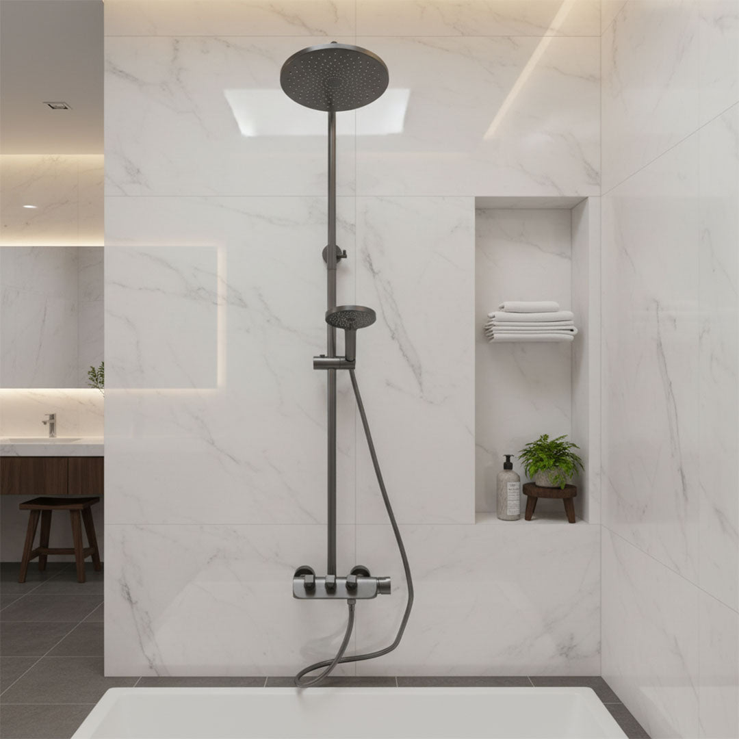 خلاط دش مسطرة رمادي FLAGON 8203H