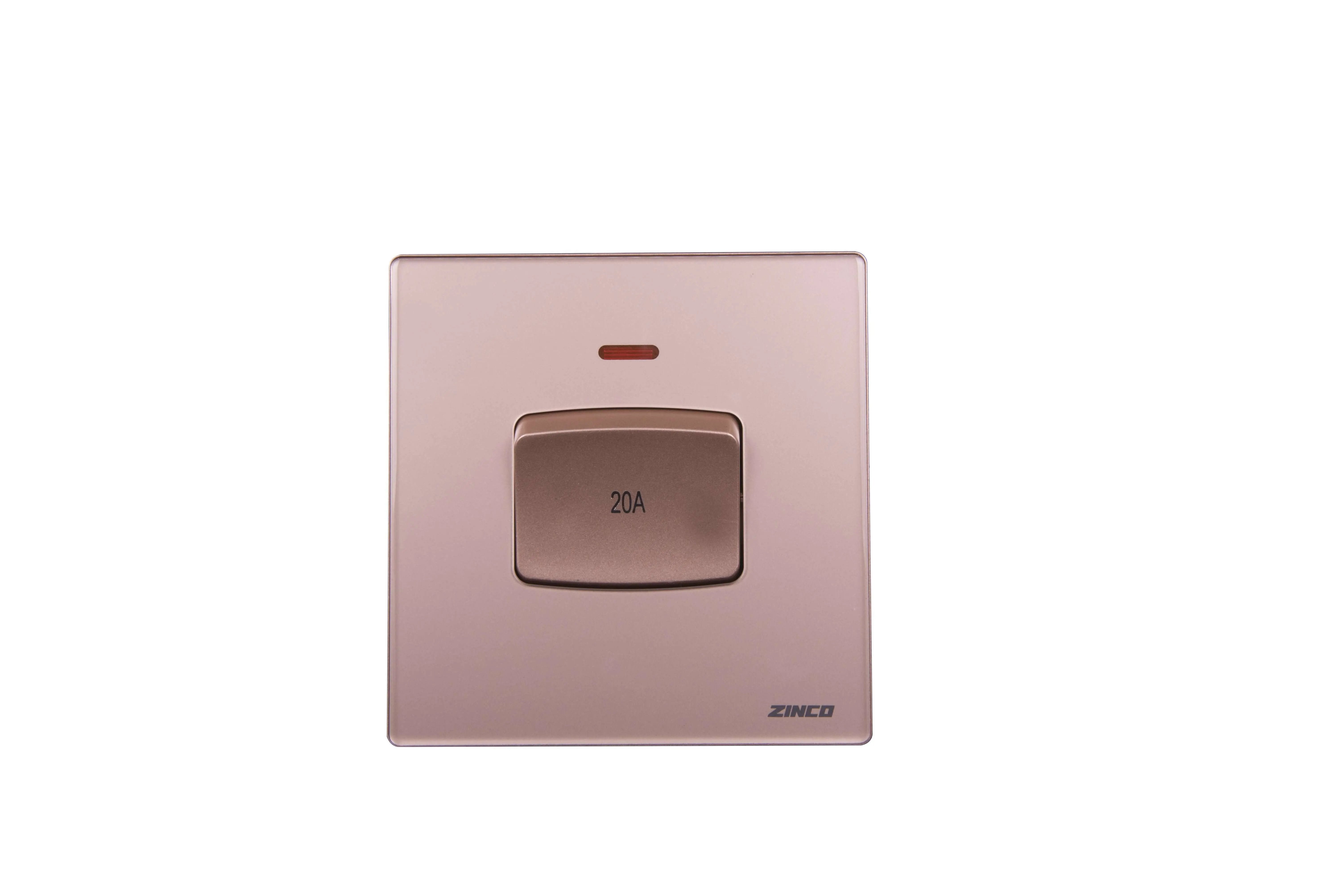 مفتاح سخان ذهبي جلاس ZINCO A20 - Zinco