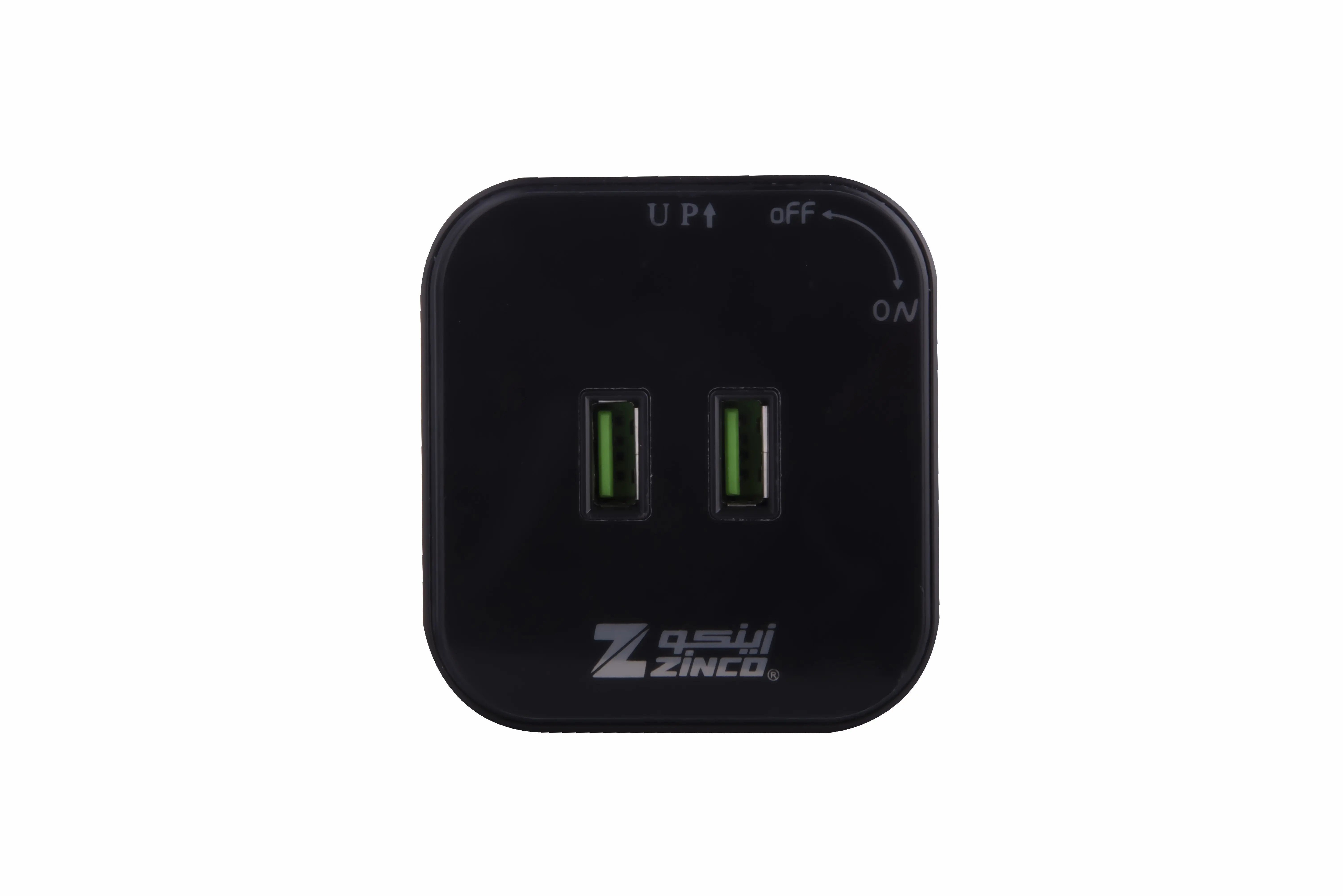 راس فيش مجرى مجوز USB أسود - Zinco