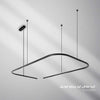 LED pendant chandelier, Zinko model