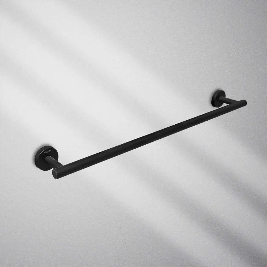 حامل مناشف اسود  FLAGON - Zinco