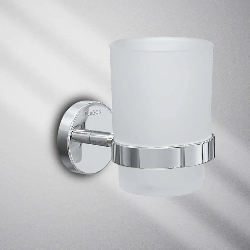 حامل لفرش الاسنان كروم  FLAGON - Zinco